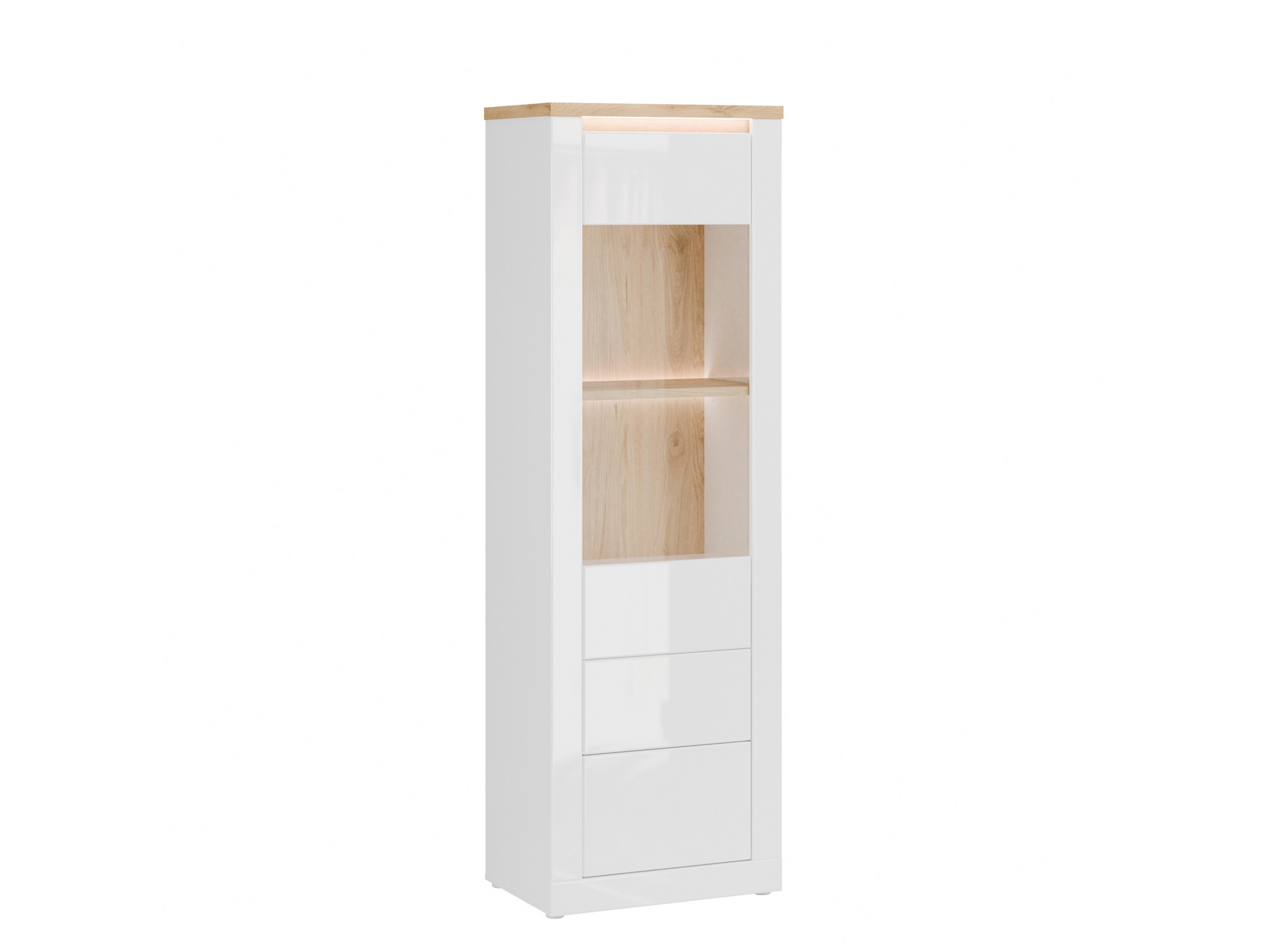 Vitrína L/P DURAOAK DUKV712B-Q356