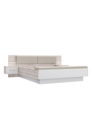 Postele 180/200 cm s nočními stolky Rondino RDNL1811BT-T30