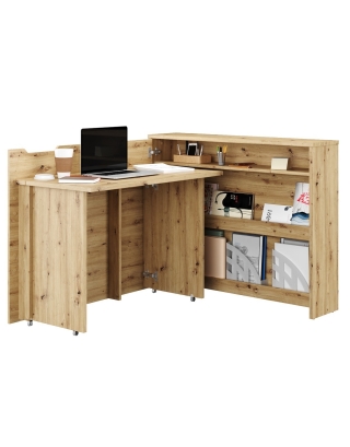 Skládací psací stůl levý Work Concept CW-01L