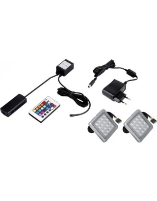 Osvětlení 2 x RGB LED Alabama Unterbaum