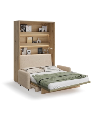 Výklopná postel s sedačkou Bed Concept 160x200 cm