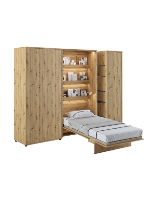Obyvací stěna s výklopnou postelí Bed Concept 90x200 cm