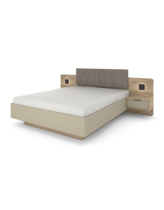 Postel 160 s nočními stolky Letto - D