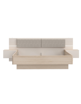 Postel 160/200 cm s nočními stolky PNPL3181B-Q203