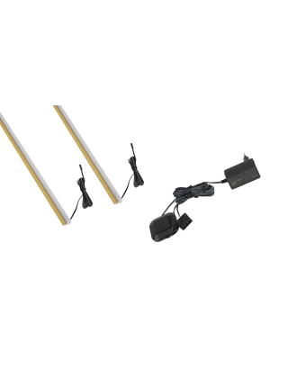 LED osvětlení určené pro vitrínu Ringo S40-LED-W2D-BDU