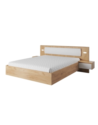 Postel 160/200 cm s nočními stolky XELO G