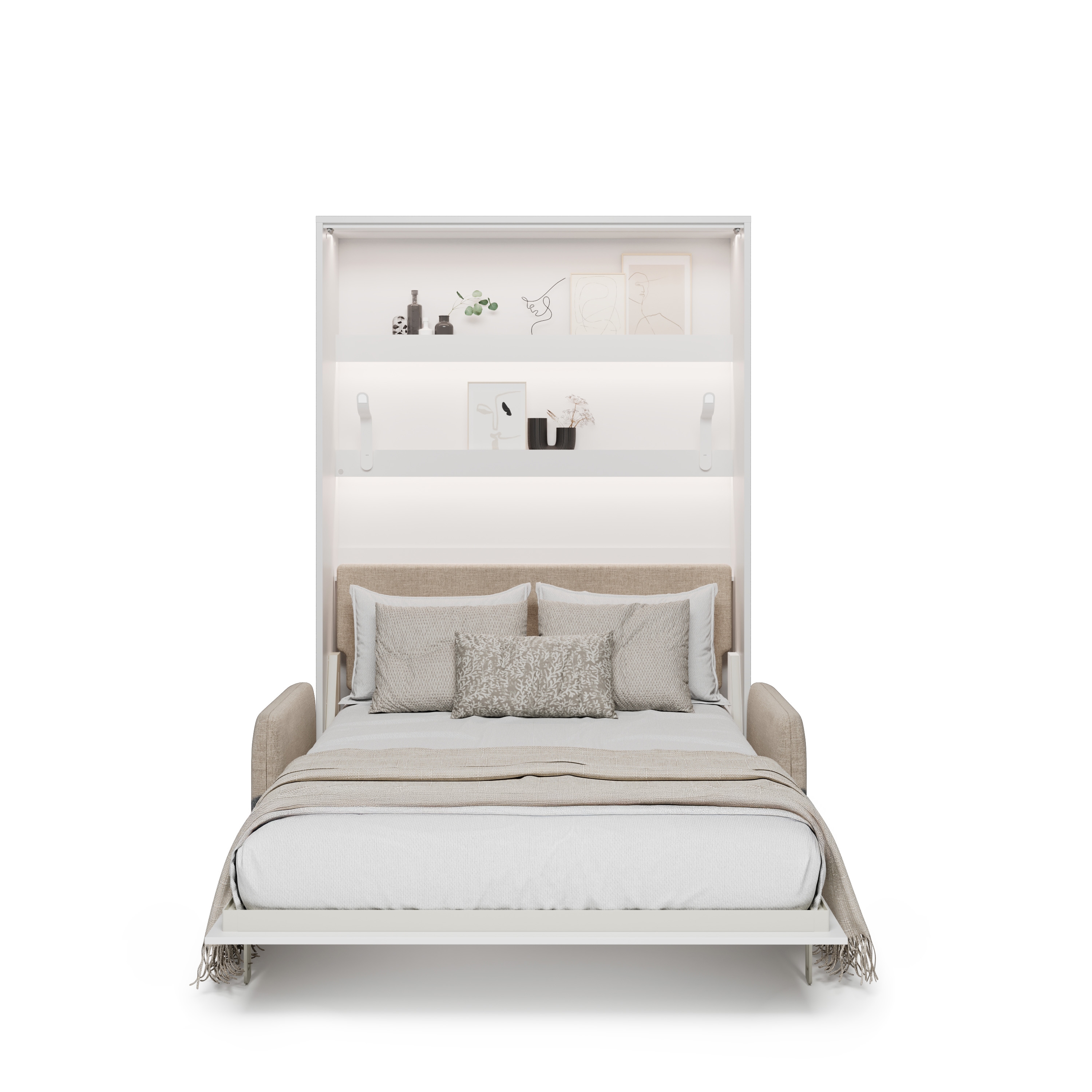 Elektrickou Výklopná postel s sedačkou Bed Concept 140x200 cm